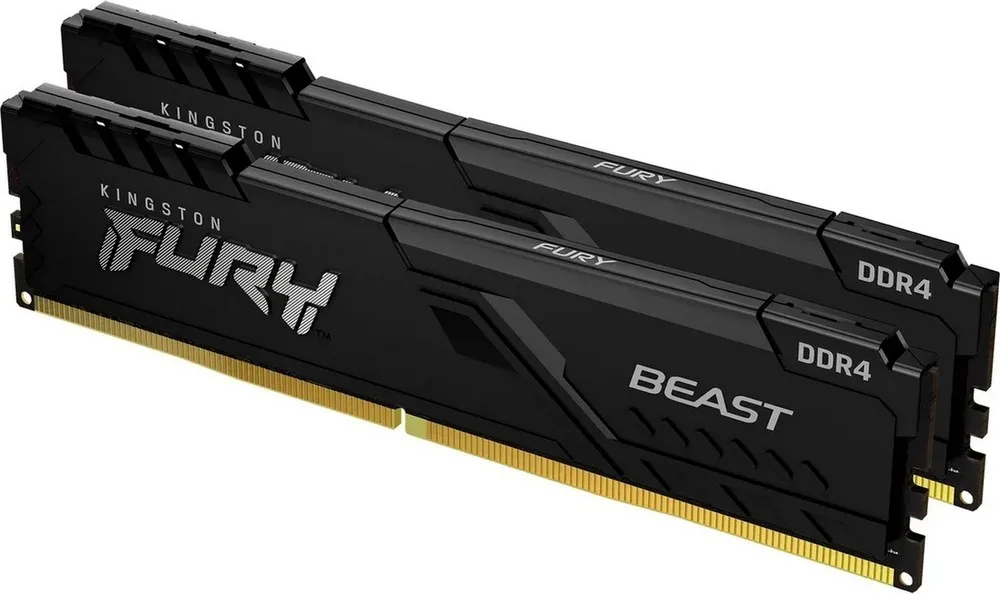 Memorie RAM Kingston FURY Beast, DDR4 SDRAM, 3200 MHz, 32GB, KF432C16BB1K2/32