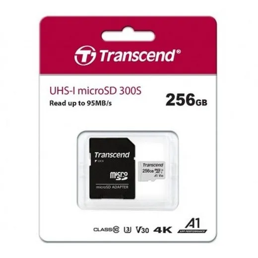 Card de Memorie Transcend MicroSDXC Class 10, 256GB (TS256GUSD330S)