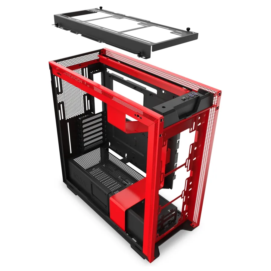 Carcasă PC NZXT H710, Midi-Tower, ATX, Negru