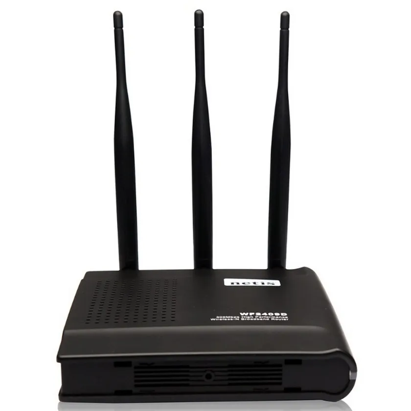 Router fără fir Netis WF2409D, Negru