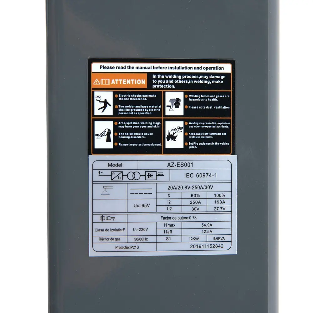 Aparat de sudura Almaz TB 250 B
