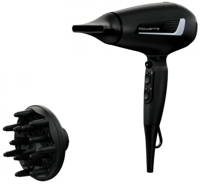 Uscător de păr Rowenta Pro Expert CV8820F0, 2100 W, Negru
