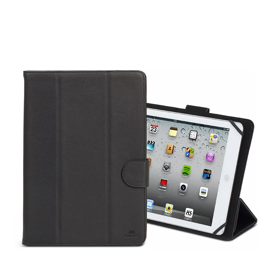 Husă pentru tabletă RivaCase Malpensa, 8", Microfibră, Negru