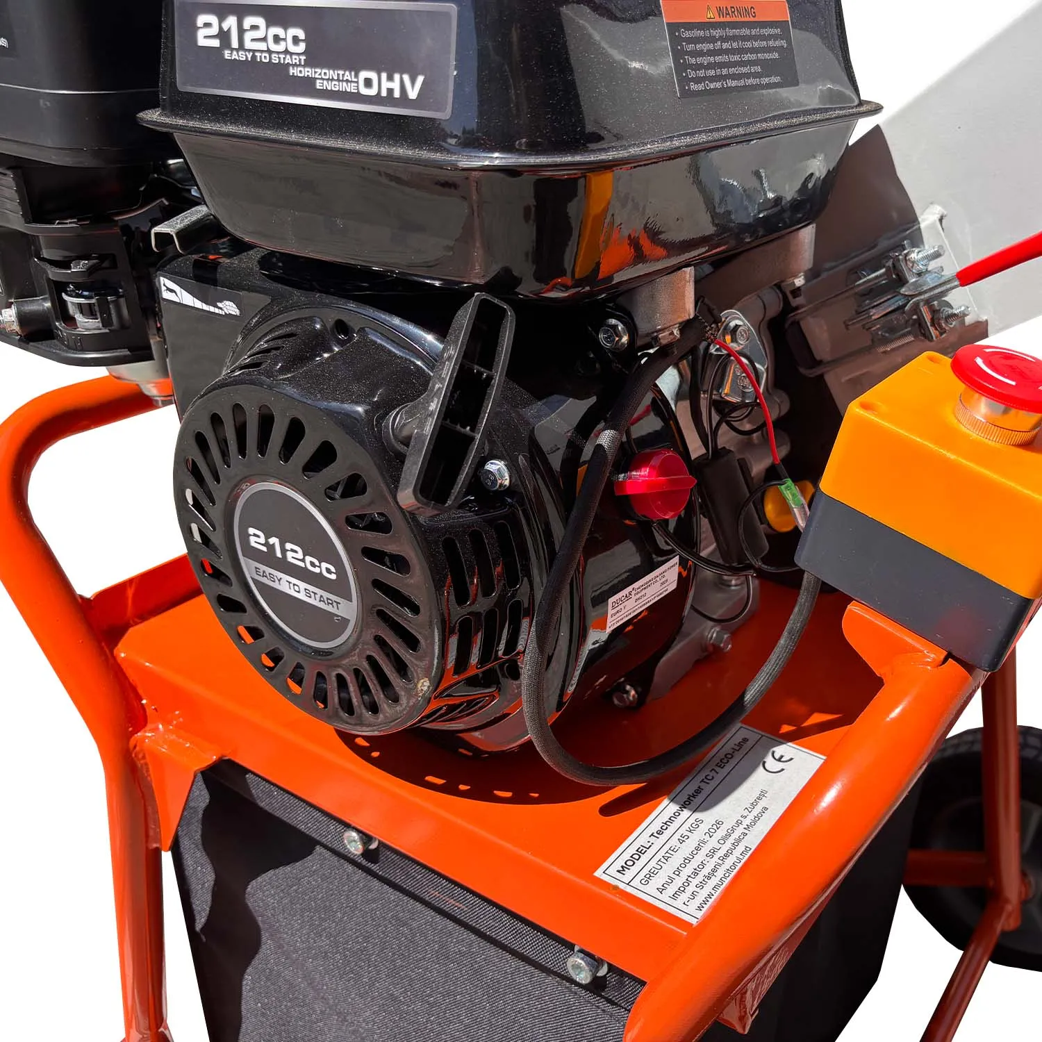 Tocator de crengi benzina TechnoWorker TC 7 Eco Line