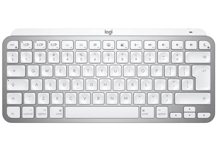 Tastatură Logitech MX Mechanical Mini for Mac, Fără fir, Pale Gray