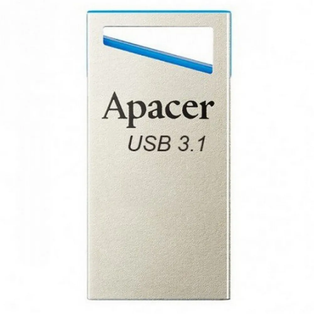 Memorie USB Apacer AH155, 64GB, Argintiu/Albastru