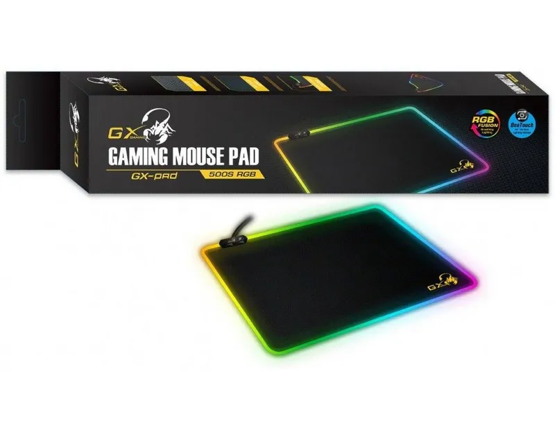 Mouse Pad pentru jocuri Genius GX-500S, Large, Negru