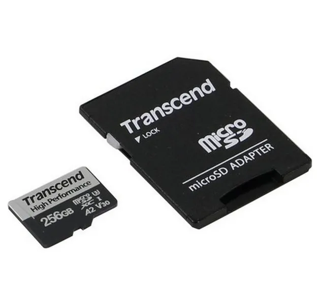 Card de Memorie Transcend MicroSDXC Class 10, 256GB (TS256GUSD330S)