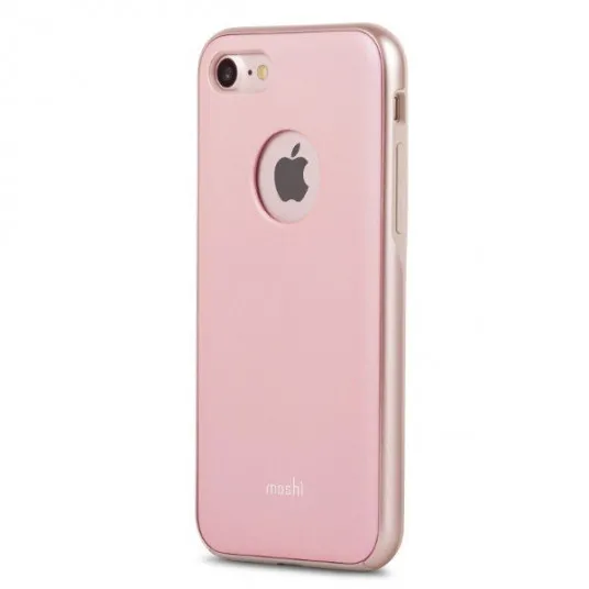 Husă QUMO iGlaze Armour - iPhone 8/7/SE 2020, Roz