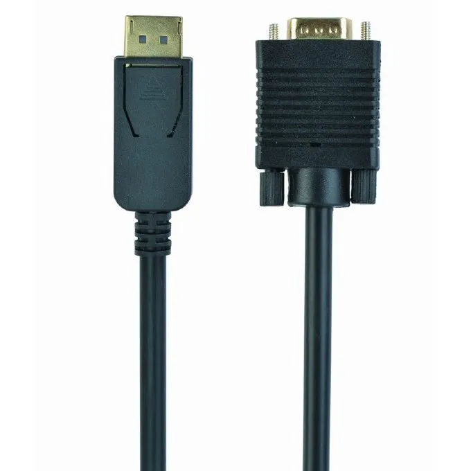 Cablu Video Cablexpert CCP-DPM-VGAM-6, DisplayPort (M) - VGA D-Sub (M), 1,8m, Negru