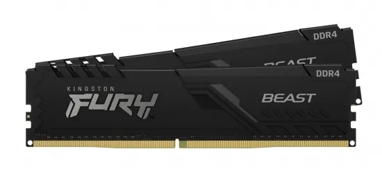 Memorie RAM Kingston FURY Beast, DDR4 SDRAM, 3733 MHz, 32GB, KF437C19BB1K2/32