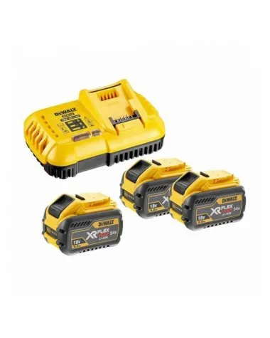 Incarcator DeWALT DCB118T3 + 3 acumulatoare Li-Ion 18/54V 6.0Ah