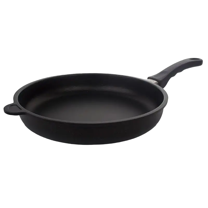 Tigaie AMT Gastroguss AMT-528-E, 1,9L, 28cm, Negru