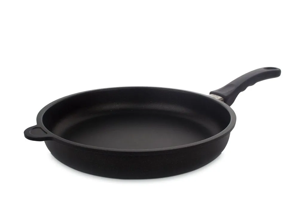 Tigaie AMT Gastroguss AMT-528-E, 1,9L, 28cm, Negru