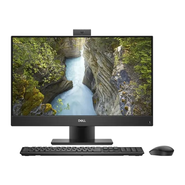 Computer All-in-One DELL OptiPlex 5480, 23,8", Intel Core i5-10500T, 8GB/256GB, Linux Ubuntu, Negru