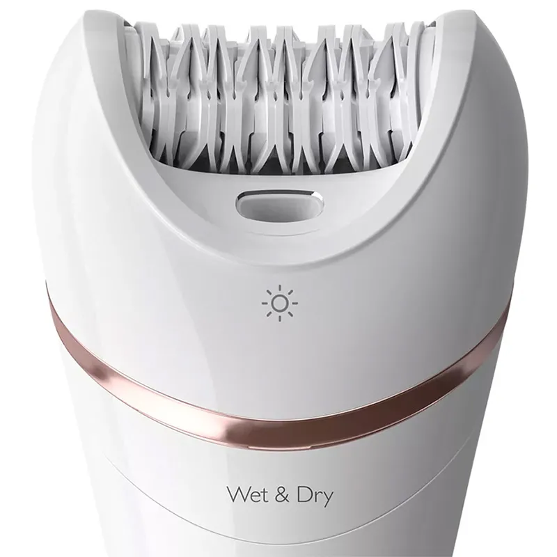 Epilator PHILIPS BRE730/10, Alb Roz