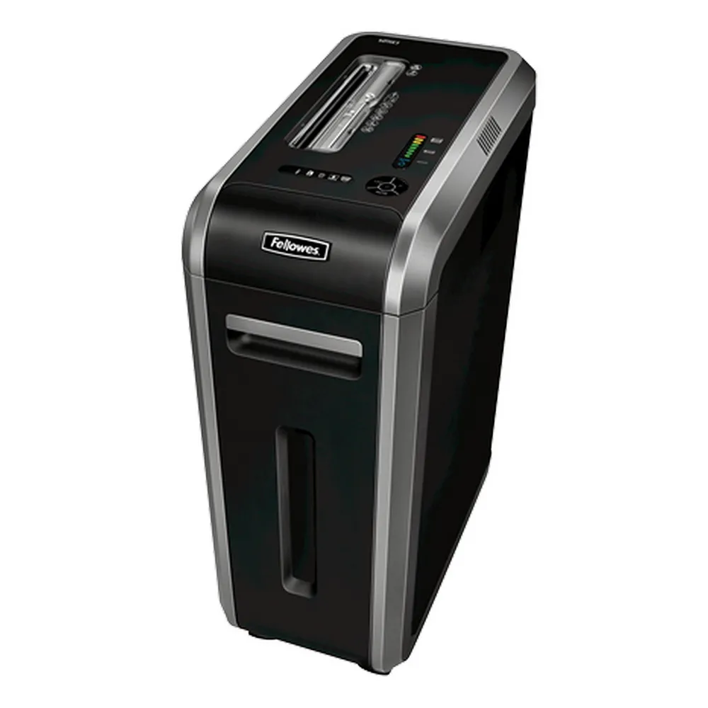 Fellowes  Powershred® 125Ci, DIN Level P-4, Cross4х38mm, Capacit.20sheets, Vol.53L. Paper Clips, DVD