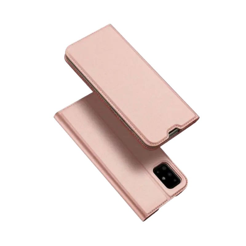 Husă tip carte Xcover Galaxy A51 - Soft Book, Roz