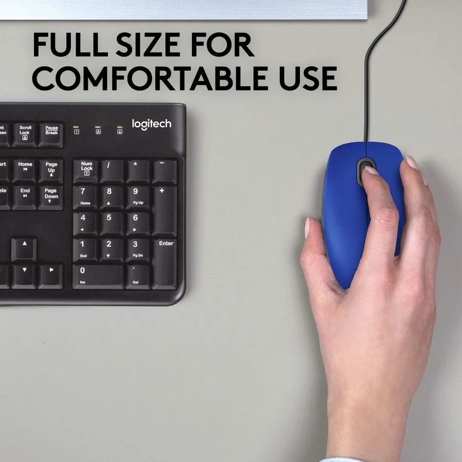 Mouse Logitech M110, Albastru