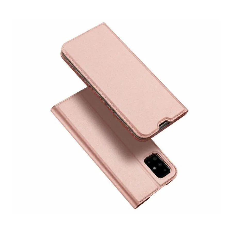 Husă tip carte Xcover Galaxy A51 - Soft Book, Roz