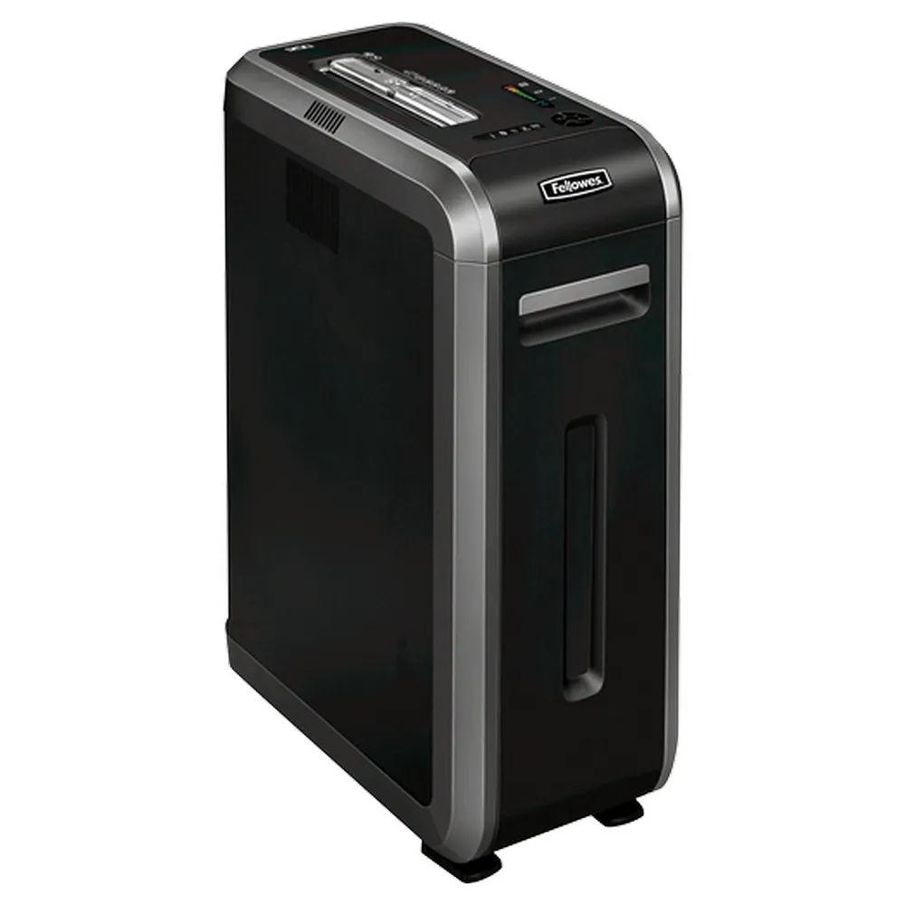 Fellowes  Powershred® 125Ci, DIN Level P-4, Cross4х38mm, Capacit.20sheets, Vol.53L. Paper Clips, DVD