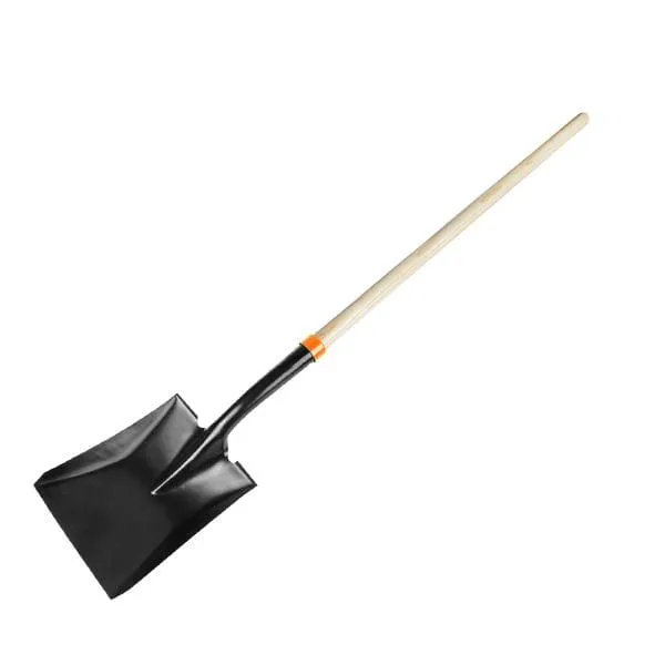 Lopata patrata din otel cu maner din lemn WOKIN 1470 mm