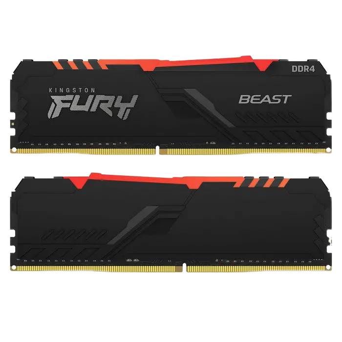 Memorie RAM Kingston FURY Beast, DDR4 SDRAM, 3600 MHz, 32 GB, KF436C18BBAK2/32
