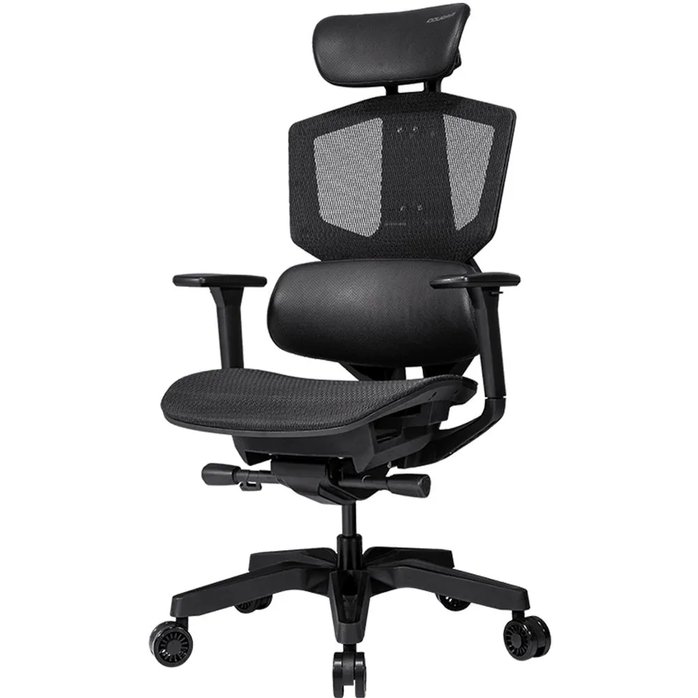 Scaun Gaming Cougar Argo One, Plasă elastomerică respirabilă, Negru