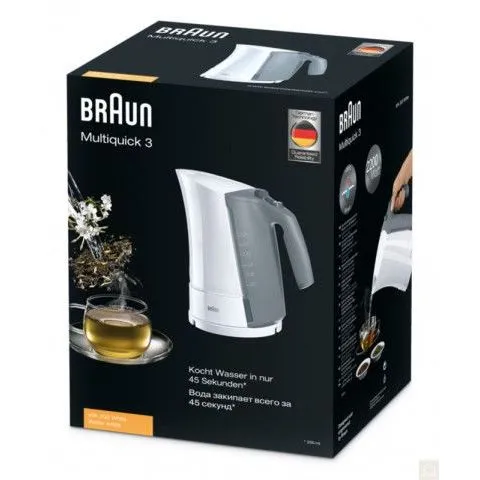 Fierbător electric BRAUN WK3000BK, Negru