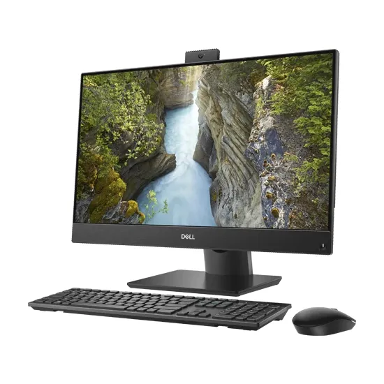 Computer All-in-One DELL OptiPlex 5480, 23,8", Intel Core i5-10500T, 8GB/256GB, Linux Ubuntu, Negru