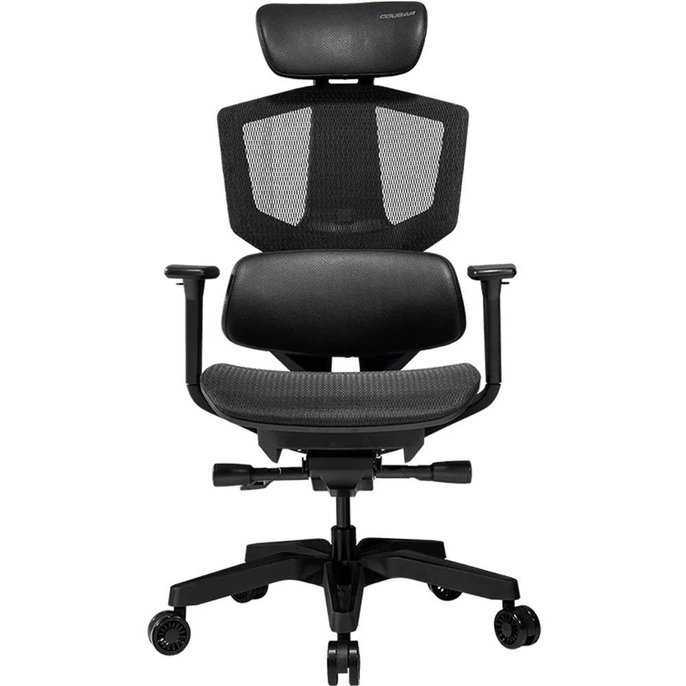 Scaun Gaming Cougar Argo One, Plasă elastomerică respirabilă, Negru