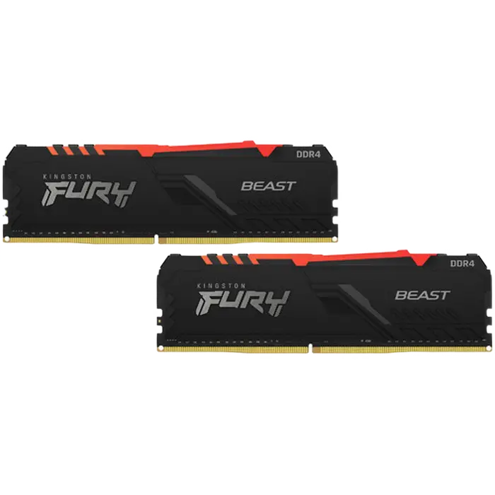 Memorie RAM Kingston FURY Beast, DDR4 SDRAM, 3600 MHz, 32 GB, KF436C18BBAK2/32