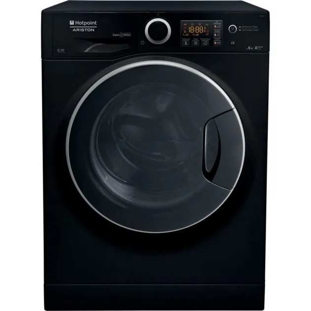 Mașină de spălat Hotpoint-Ariston RSPG 623 KD UA, 6kg, Negru