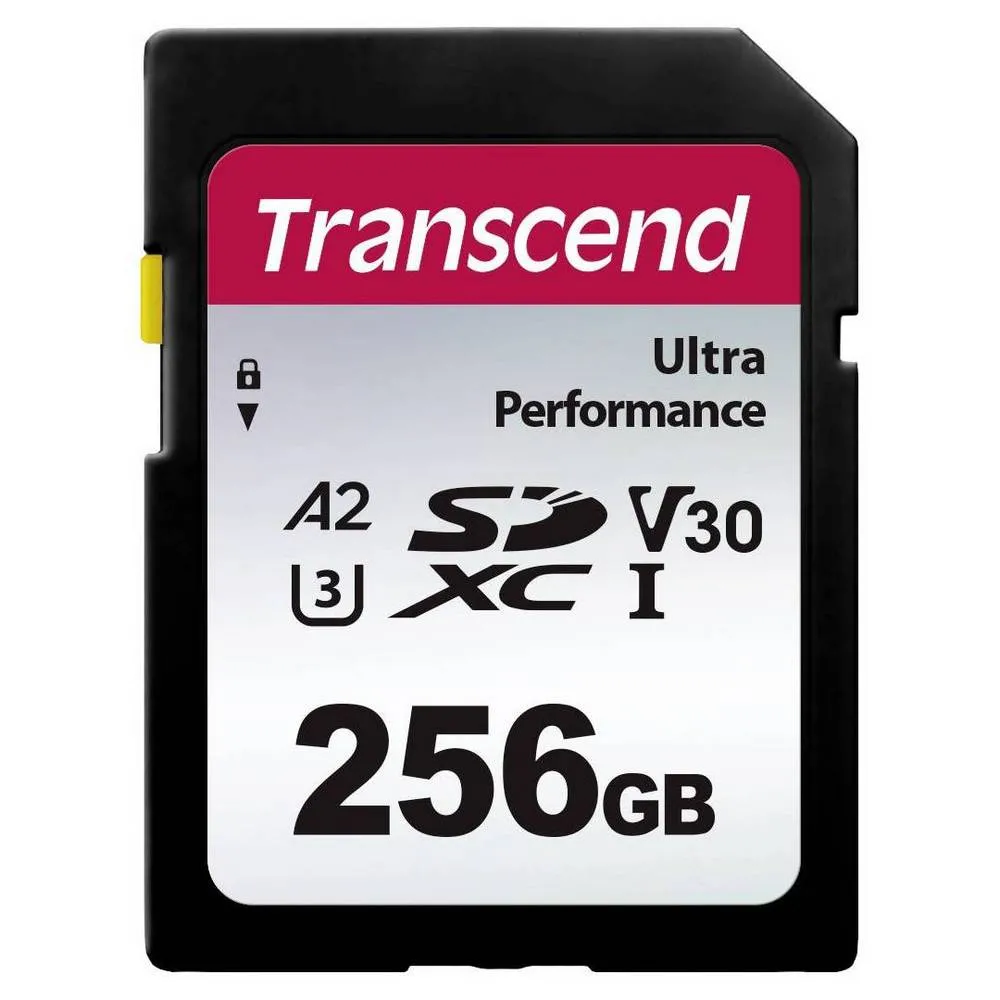 .256GB SDXC Card (Class 10)  UHS-I, U3, Transcend 340S  