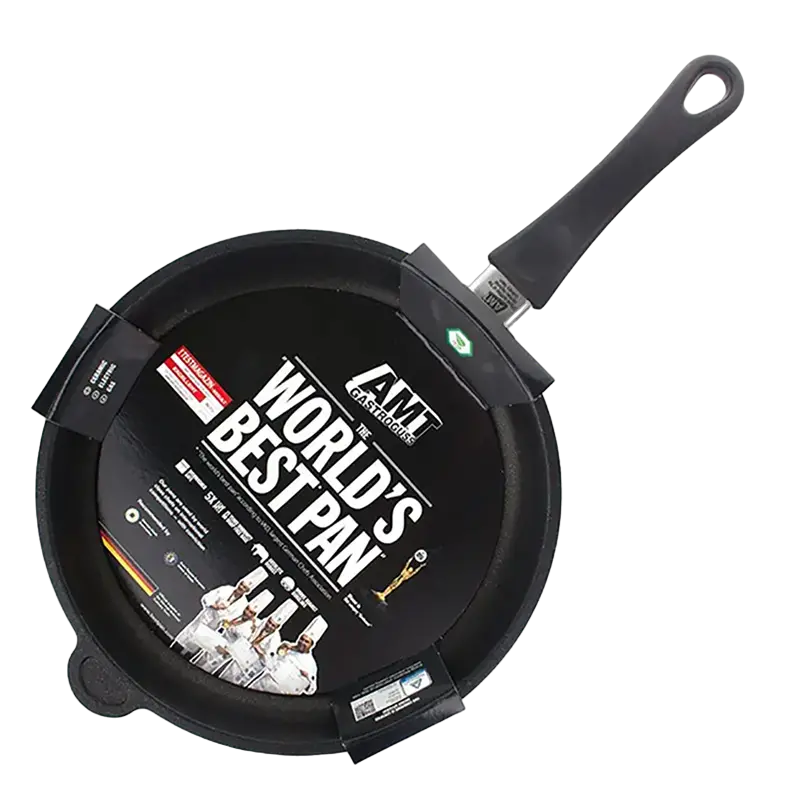 Tigaie AMT Gastroguss AMT-528-E, 1,9L, 28cm, Negru