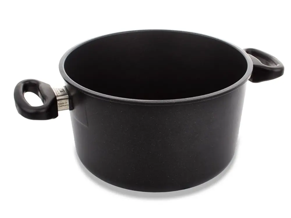 Cratiță AMT Gastroguss AMT-924SK-E-SET, 5L, 24cm, Negru