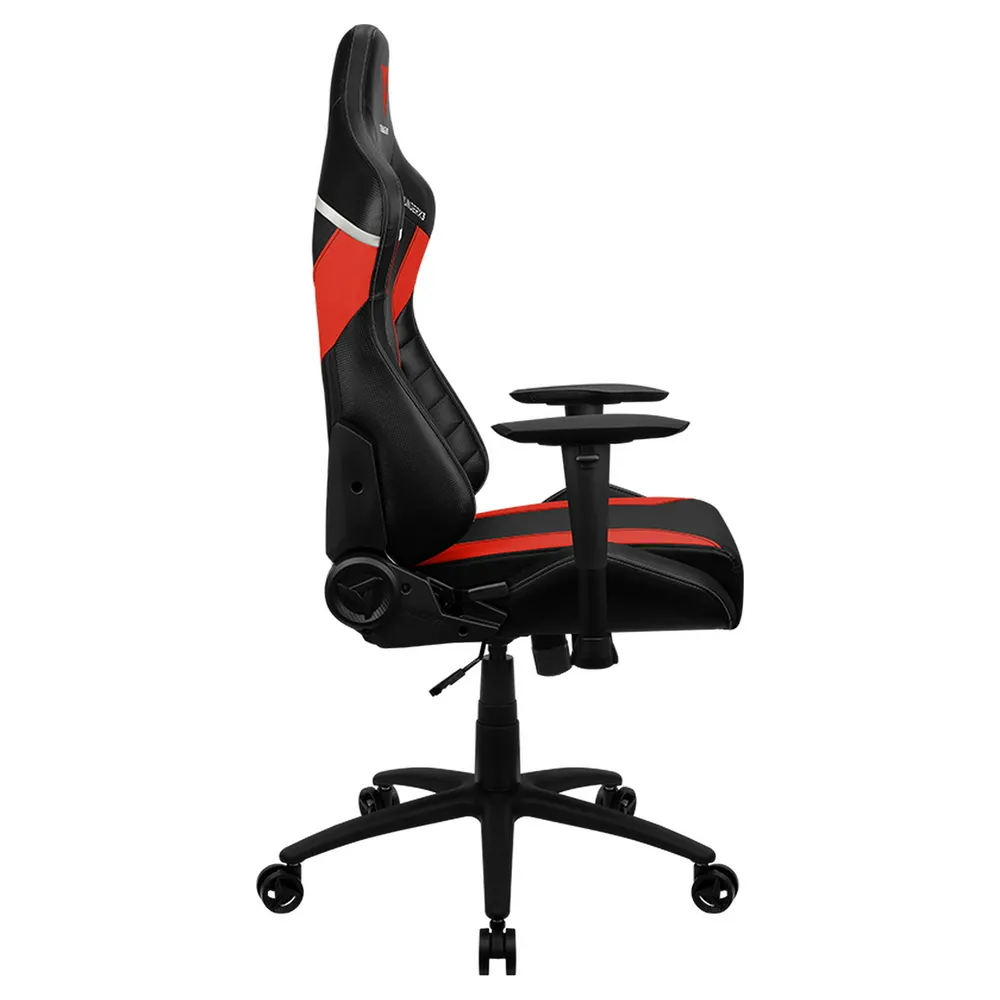 Scaun Gaming ThunderX3 TC3, PU Piele, Negru/Rosu