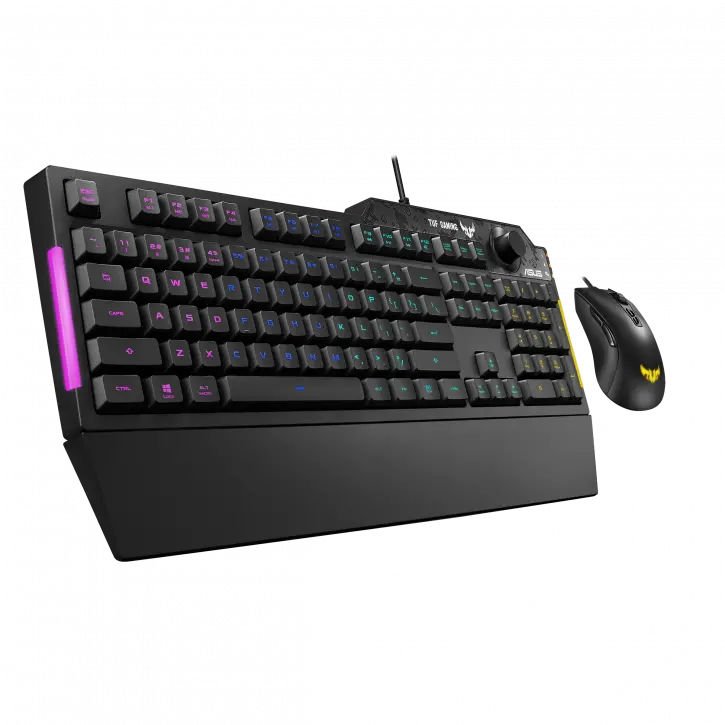 Set Tastatură + Mouse ASUS TUF K1/M3, Cu fir, Negru