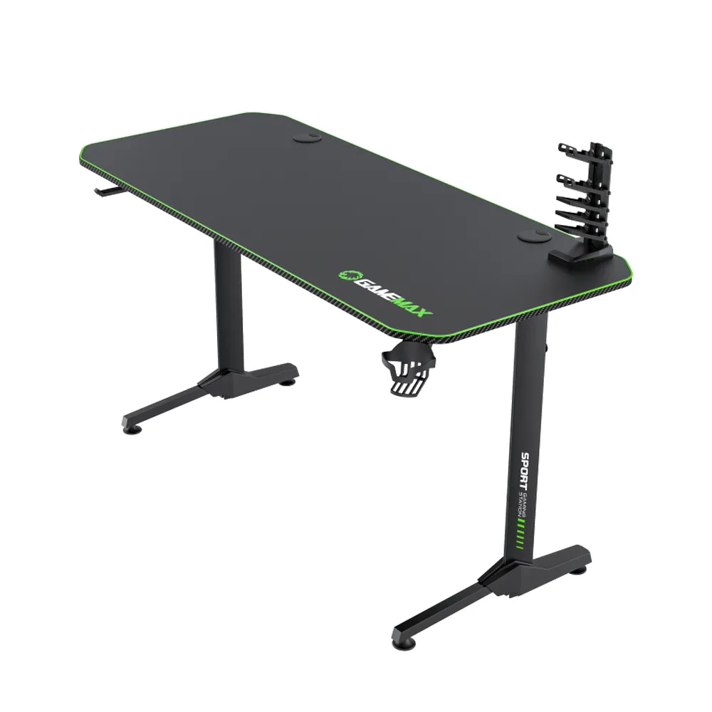 Birou Gaming Gamemax D140-Carbon, Negru