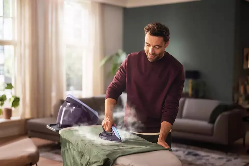 Fier de călcat cu generator de abur PHILIPS PSG7050/30, 2100W, Violet