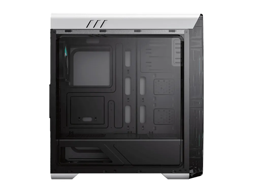 Carcasă PC Gamemax MoonLight FRGB, Midi-Tower, ATX, Alb