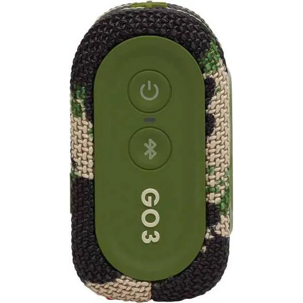Boxă portabilă JBL GO 3, Camuflaj