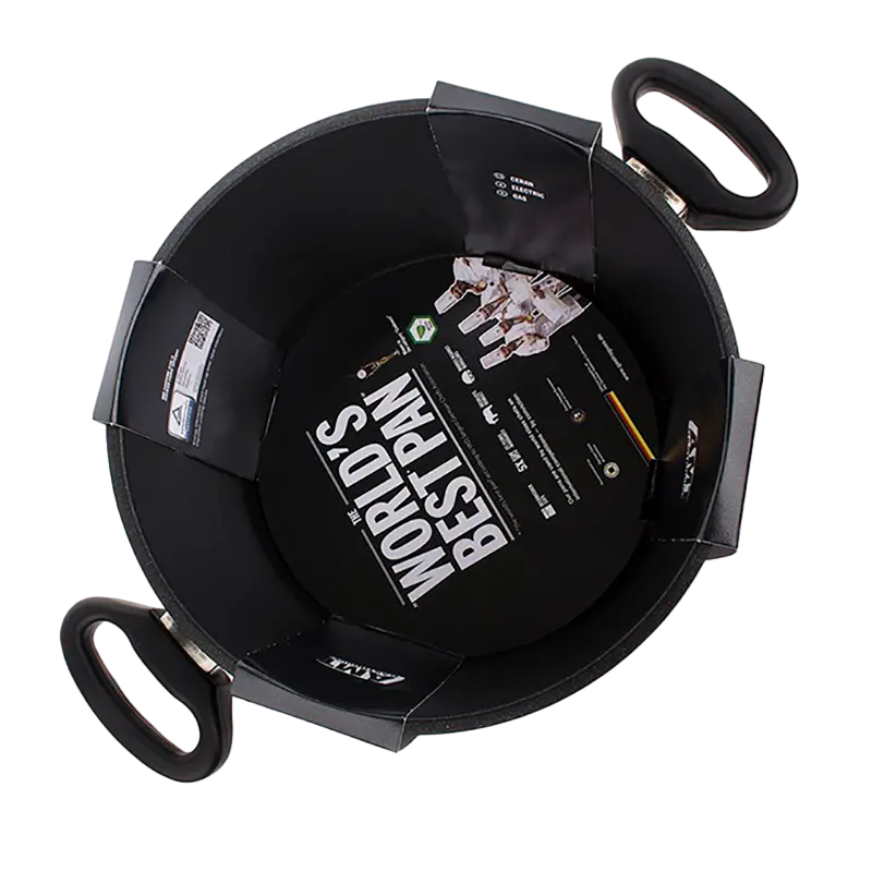 Cratiță AMT Gastroguss AMT-924SK-E-SET, 5L, 24cm, Negru
