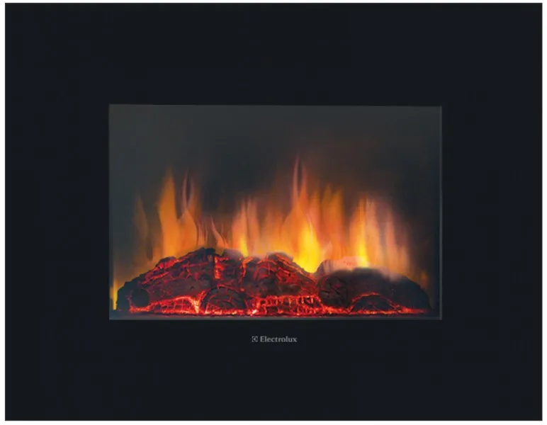 Semineu Electric Electrolux EFP/W-1100ULS, 1800W, Negru