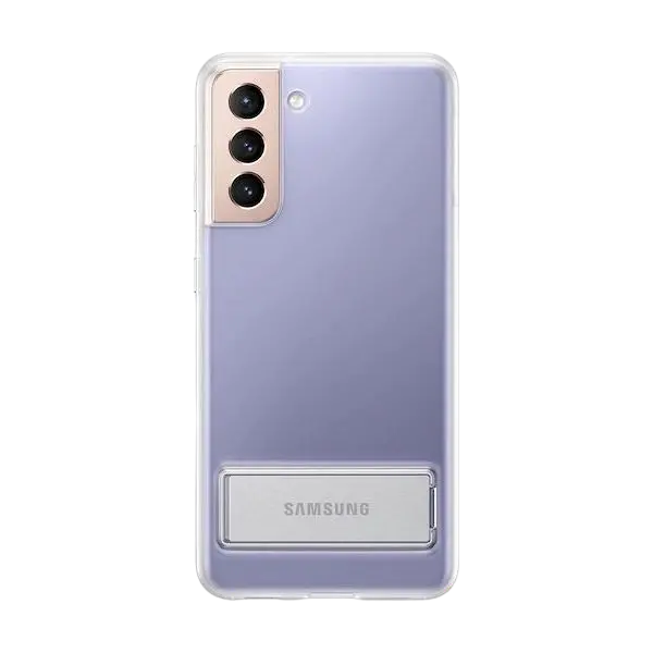 Husă Samsung Clear Standing Cover for Galaxy S21, Transparent