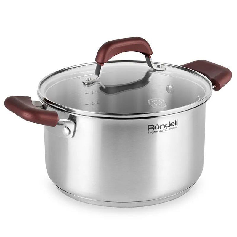 Set de cratițe Rondell RDS-822, 5,6L, 24cm, Oțel inoxidabil