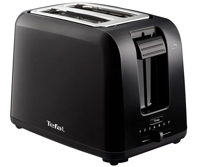 Toaster Tefal DELFINI, Negru