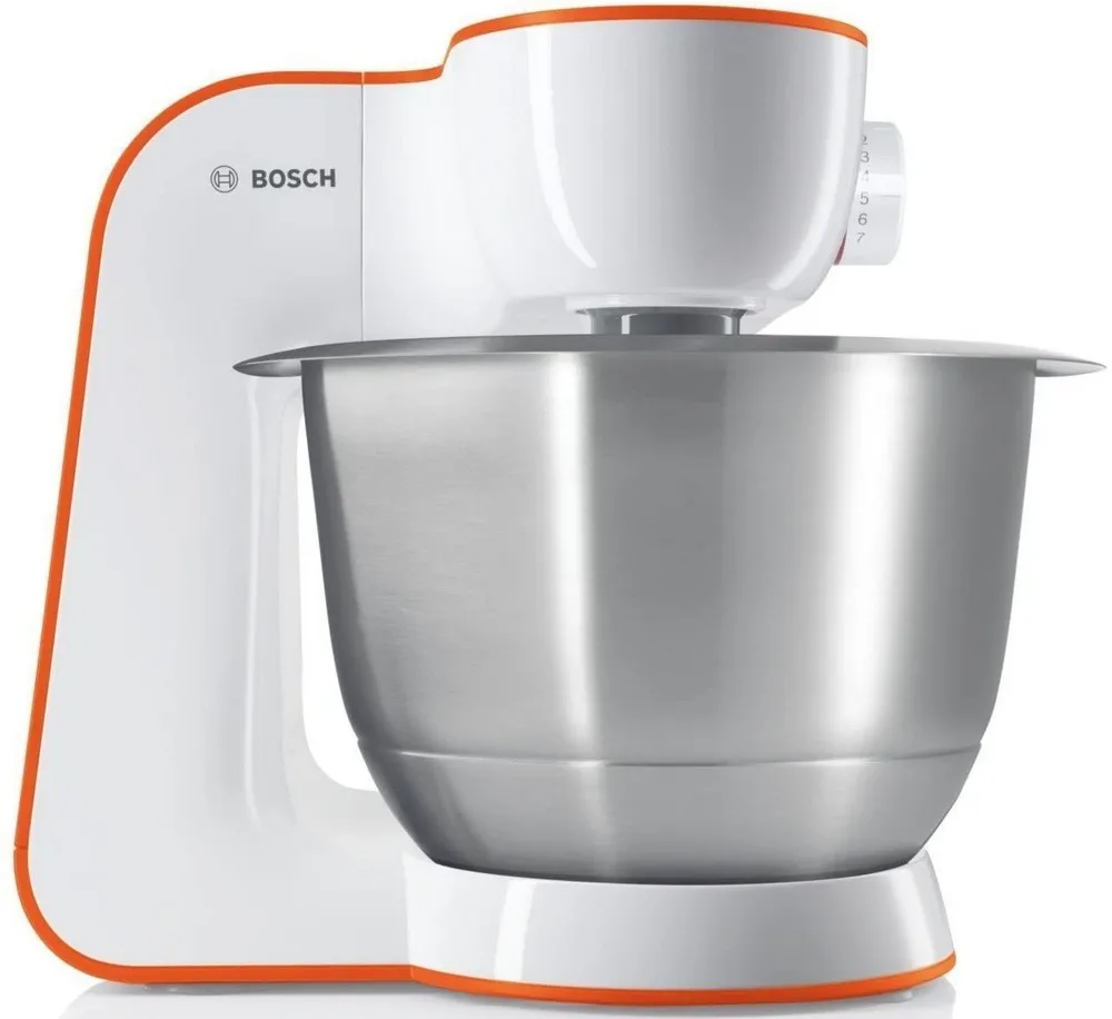 Robot de bucătărie Bosch MUM54I00, Portocaliu Alb