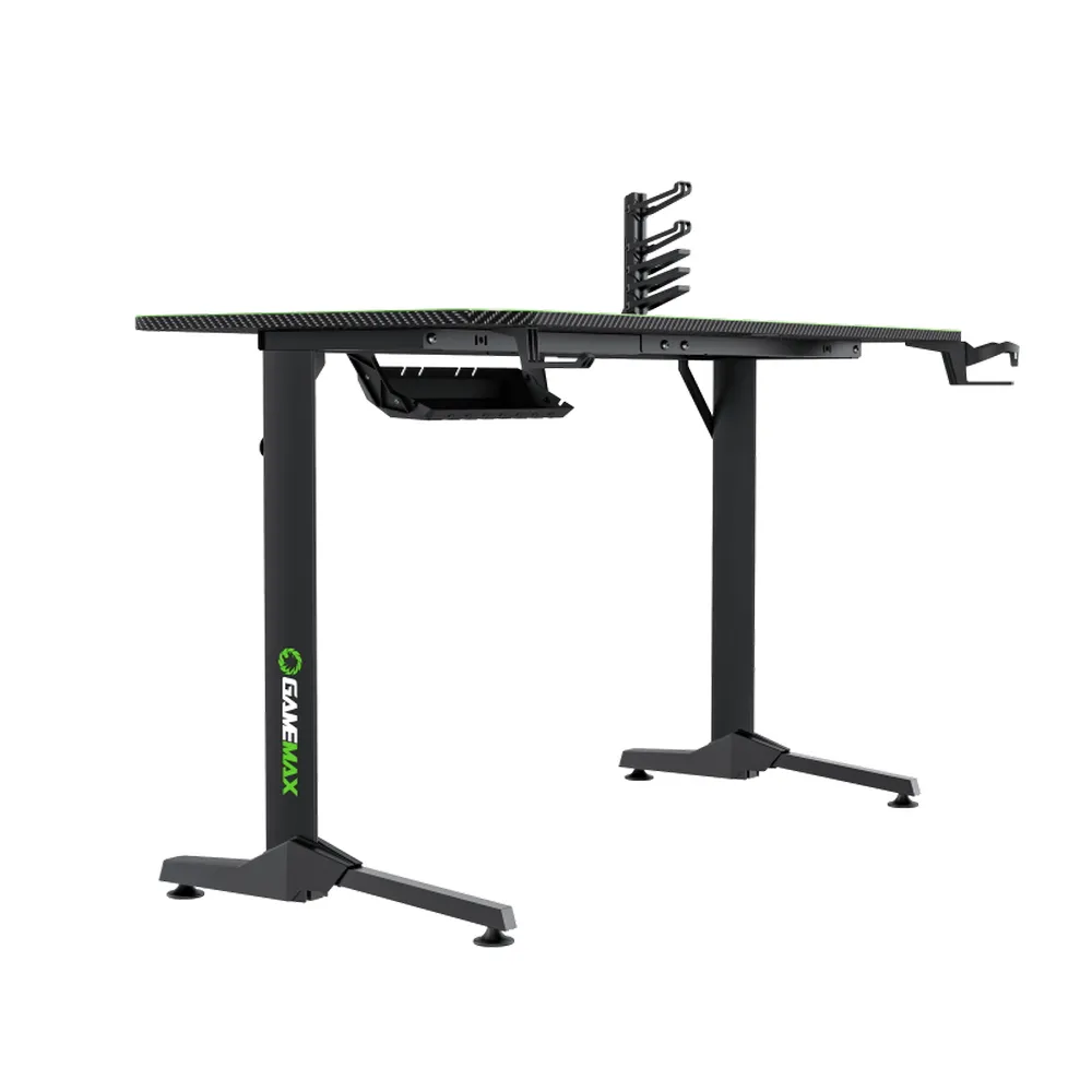 Birou Gaming Gamemax D140-Carbon, Negru