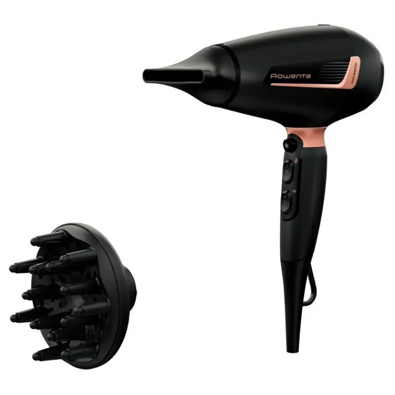 Uscător de păr Rowenta Pro Expert CV8830F0, 2200 W, Negru